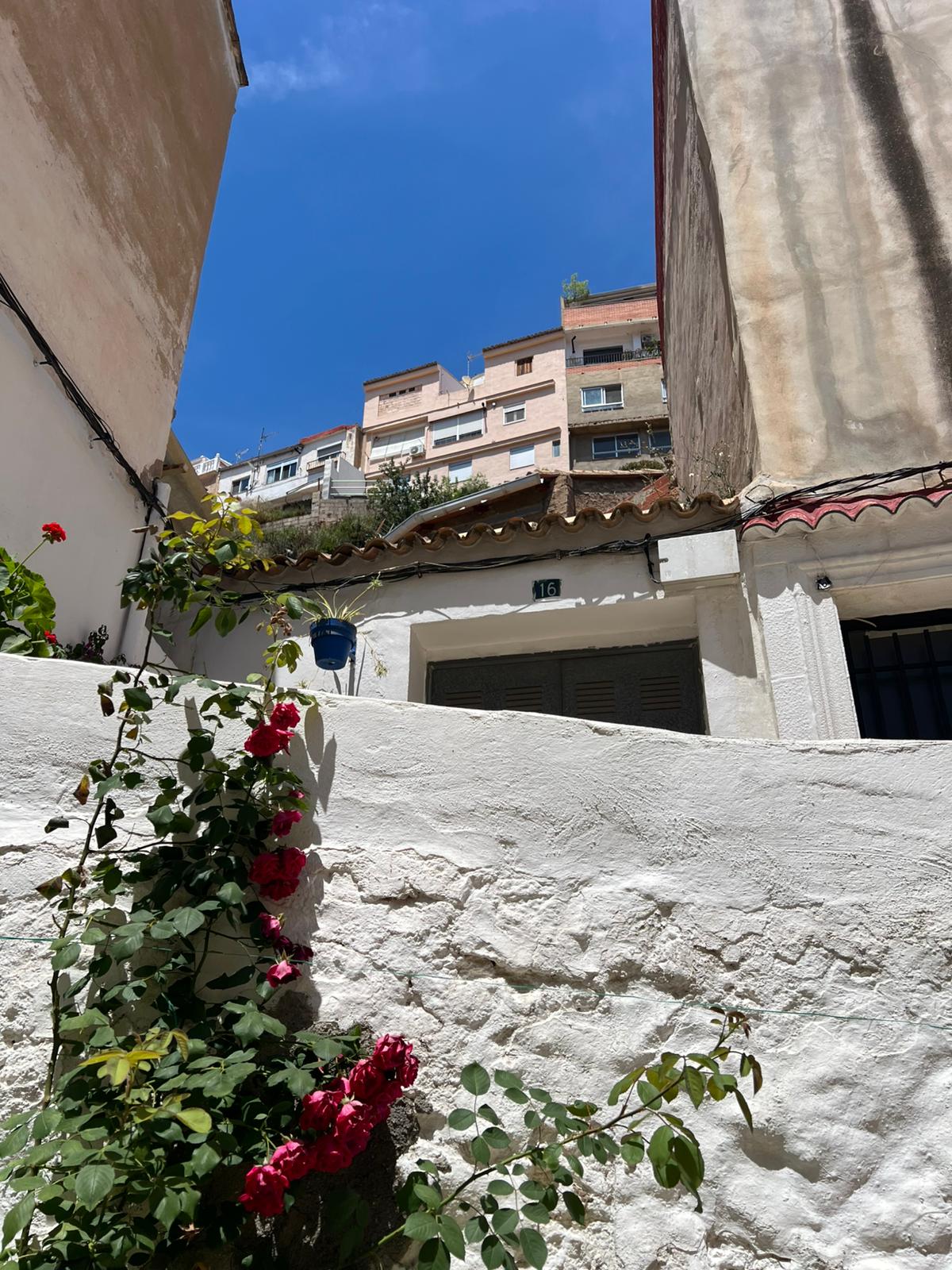 Vista de un barrio cerca de Valencia