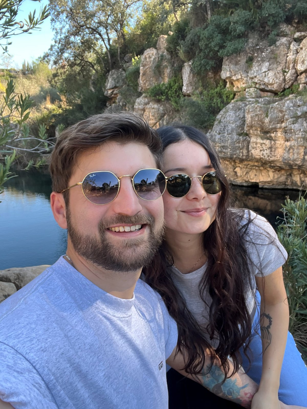 Matthias y Kelly en Valencia